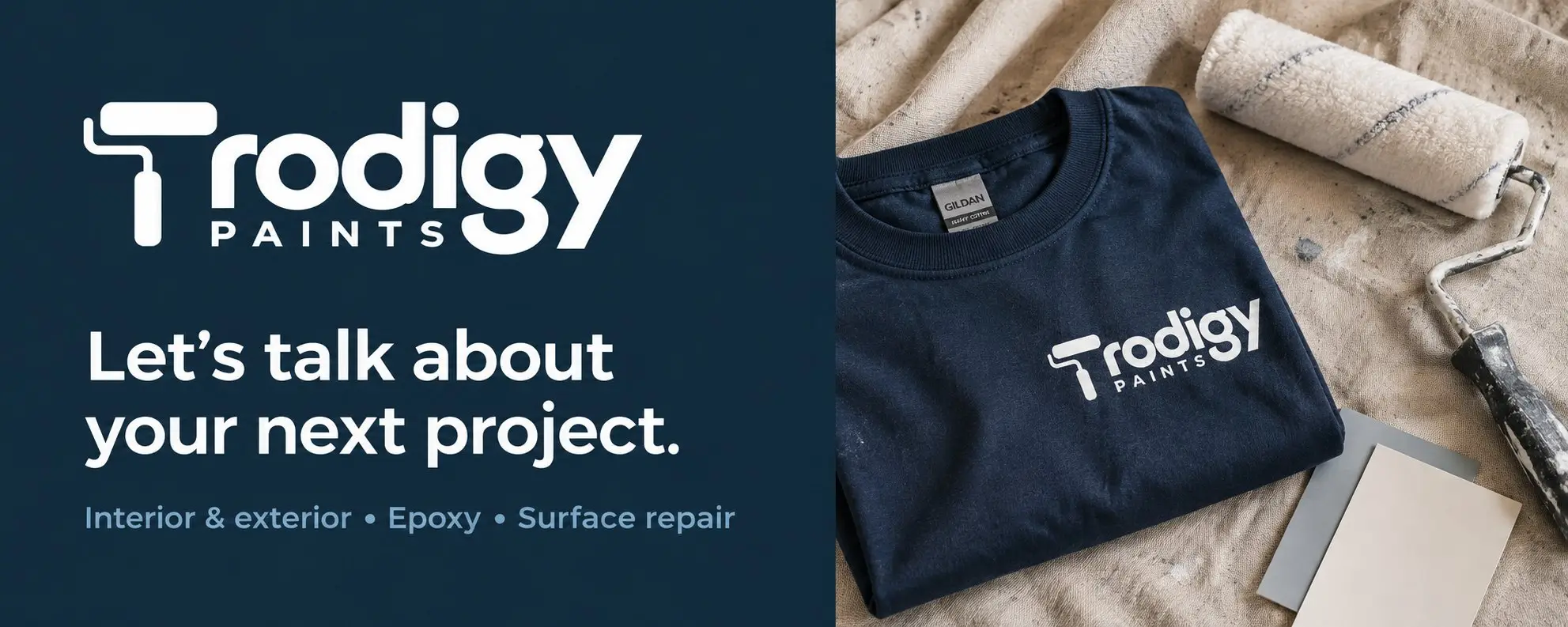 Let's talk about your next project — Interior & exterior, epoxy, surface repair