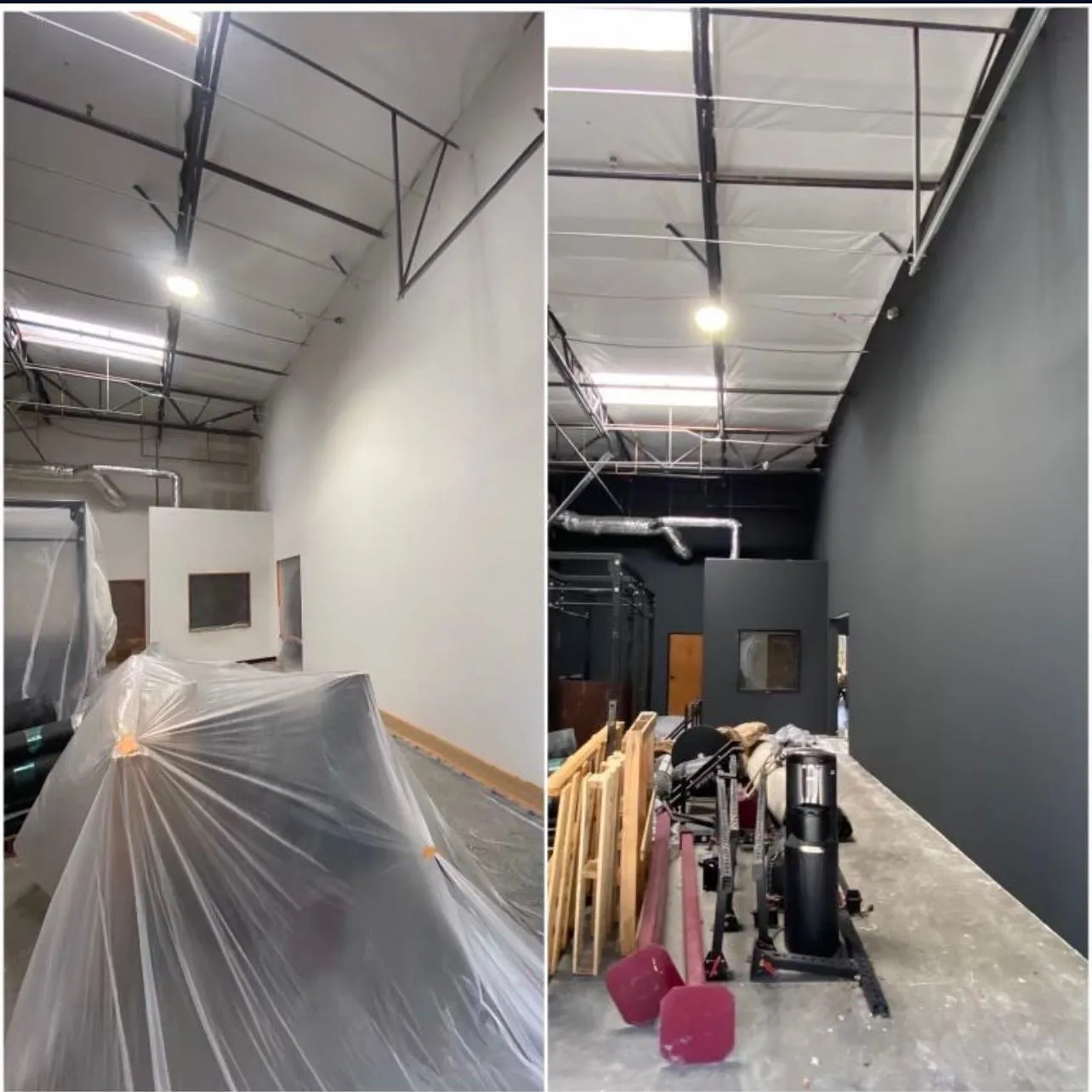 Commercial shop interior — after