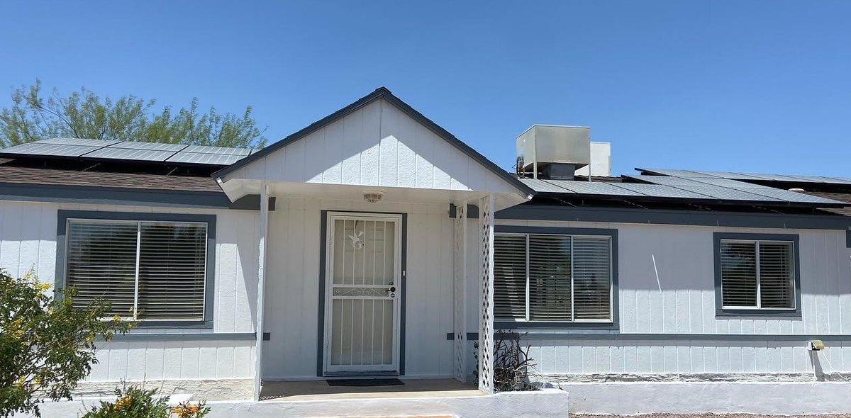 Exterior of a Prodigy Paints project used for color preview